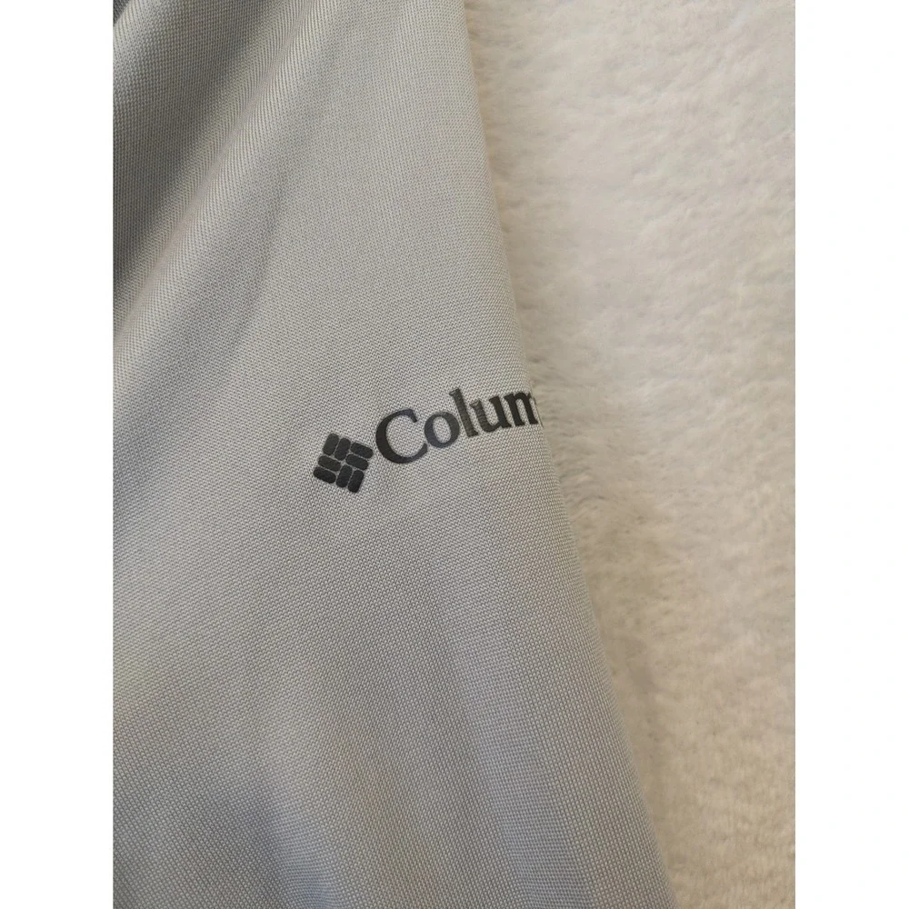Columbia Full Zip Hoodie Women's Medium‎ Gray Thumbholes Activewear Jacket